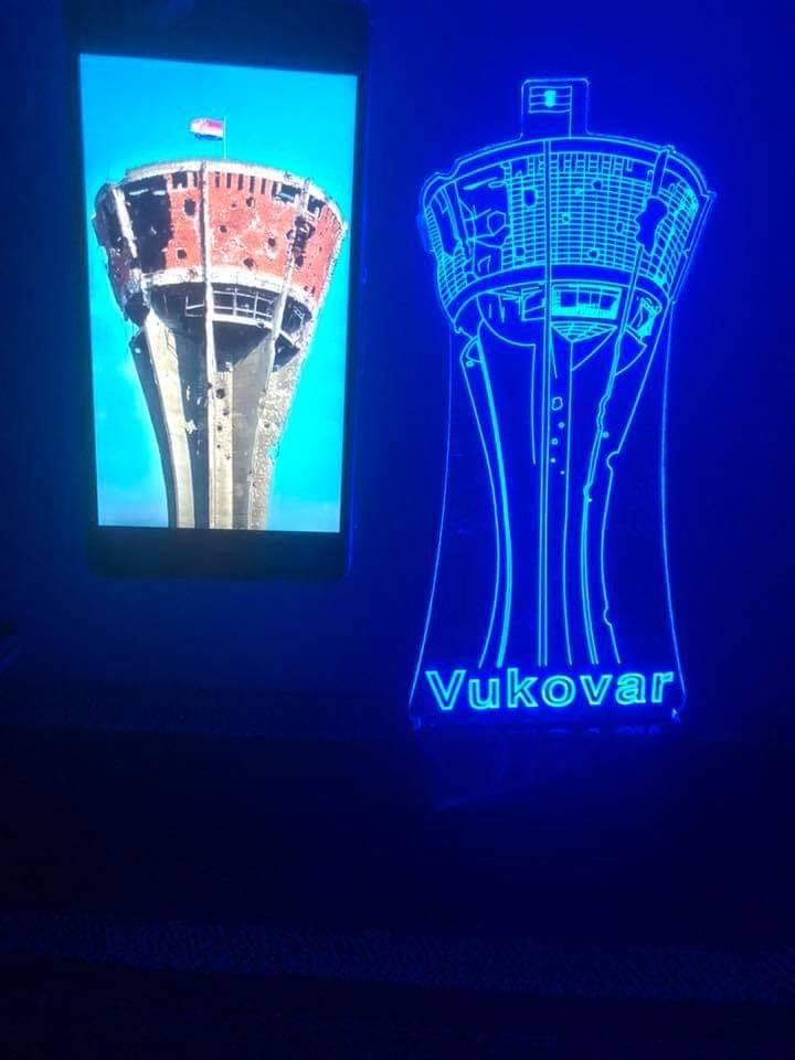 Vukovar noćna lampa