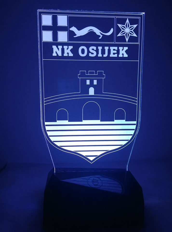 NK Osijek noćna lampa